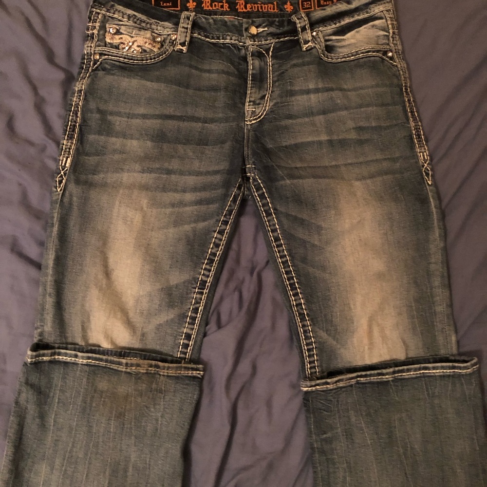 Rock Revival Easy Boot Cut, Leno shape